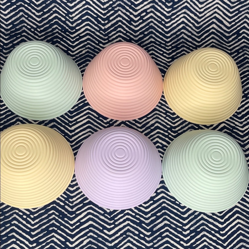 Source Unknown Pastel Bread Proofing Bowls 6pc 5in